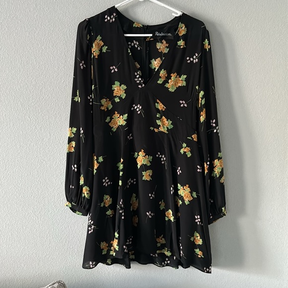 Realisation Par Dresses & Skirts - Realisation Par 100% Silk The Kate Dress in Blossom